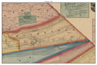 Wiconisco, Pennsylvania 1862 Old Town Map Custom Print - Dauphin Co.