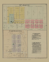 St Johns, Ohio 1888 - Mercer Co. 45