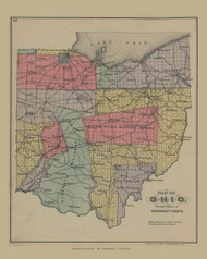 Ohio Survey Map, Ohio 1888 - Mercer Co. 48