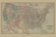 USA, Ohio 1888 - Mercer Co. 54-55