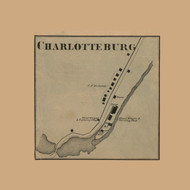 Charlotteburg - West Milford, New Jersey 1861 Old Town Map Custom Print - Bergen & Passaic Co.