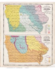 Geological, Iowa 1904 - Iowa State Atlas  17