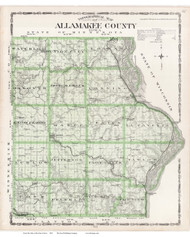 Allamakee County, Iowa 1904 - Iowa State Atlas  21