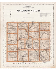 Appanoose County, Iowa 1904 - Iowa State Atlas  22