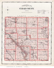 Cedar County, Iowa 1904 - Iowa State Atlas  34