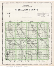 Chicksaw County, Iowa 1904 - Iowa State Atlas  37