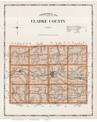 Clarke County, Iowa 1904 - Iowa State Atlas  38