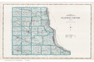 Clayton County, Iowa 1904 - Iowa State Atlas  39-40