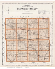 Delaware County, Iowa 1904 - Iowa State Atlas  46