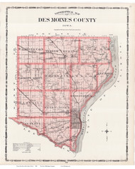 Des Moines County, Iowa 1904 - Iowa State Atlas  47