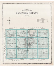 Dickinson County, Iowa 1904 - Iowa State Atlas  48