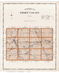 Emmet County, Iowa 1904 - Iowa State Atlas  50