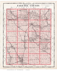 Fayette County, Iowa 1904 - Iowa State Atlas  51