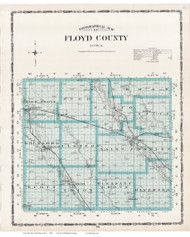 Floyd County, Iowa 1904 - Iowa State Atlas  52