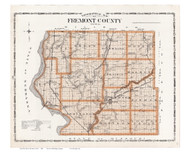 Fremont County, Iowa 1904 - Iowa State Atlas  54
