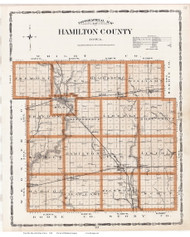 Hamilton County, Iowa 1904 - Iowa State Atlas  58
