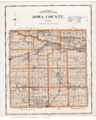Iowa County, Iowa 1904 - Iowa State Atlas  67