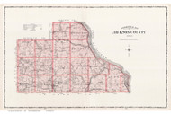 Jackson County, Iowa 1904 - Iowa State Atlas  68-69