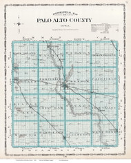 Palo Alto County, Iowa 1904 - Iowa State Atlas  98