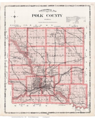 Polk County, Iowa 1904 - Iowa State Atlas  102