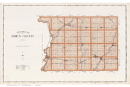 Sioux County, Iowa 1904 - Iowa State Atlas  110-111