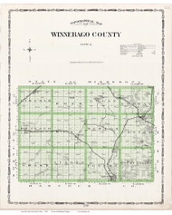 Winnebago County, Iowa 1904 - Iowa State Atlas  122