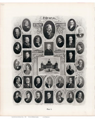 Officers, Iowa 1904 - Iowa State Atlas  133