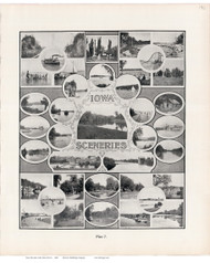 Sceneries, Iowa 1904 - Iowa State Atlas  140