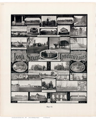 Institutions, Iowa 1904 - Iowa State Atlas  147