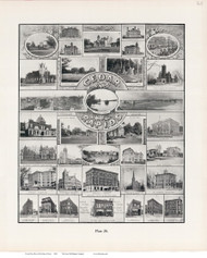 Cedar Rapids, Iowa 1904 - Iowa State Atlas  168