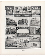 Cedar Rapids, Iowa 1904 - Iowa State Atlas  169