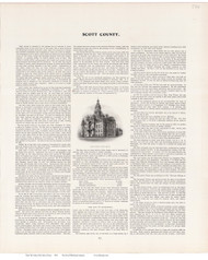 Scott County Text, Iowa 1904 - Iowa State Atlas  174