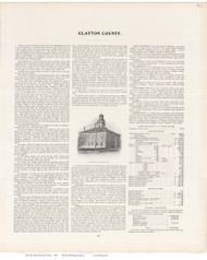Clayton County Text, Iowa 1904 - Iowa State Atlas  180