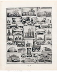 Iowa City, Iowa 1904 - Iowa State Atlas  183