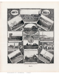 Farm, Iowa 1904 - Iowa State Atlas  187