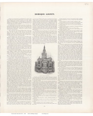 Dubuque County Text, Iowa 1904 - Iowa State Atlas  294