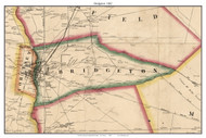 Bridgeton, New Jersey 1862 Old Town Map Custom Print - Cumberland Co.