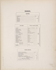Index #03, New York 1874 Old Map Reprint - Schuyler Co.