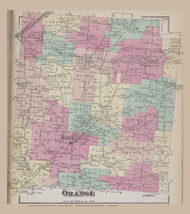 Orange #49, New York 1874 Old Map Reprint - Schuyler Co.