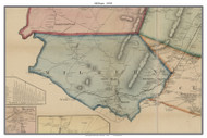 Milburn - , New Jersey 1859 Old Town Map Custom Print - Essex Co.