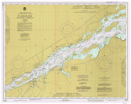 Croil Islands to Leishman Point 1977 St Lawrence River Nautical Chart Reprint 12b Great Lakes