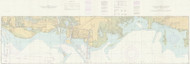 Dauphin Island to Dog Keys Pass Page 1 1981 - Old Map Nautical Chart AC Harbors 11374 - Alabama