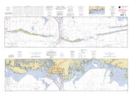 Dauphin Island to Dog Keys Pass 2005 - Old Map Nautical Chart AC Harbors 11374 - Alabama