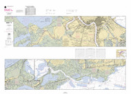 Waveland to Catahoula Bay 2000 - Old Map Nautical Chart AC Harbors 11367 - Mississippi