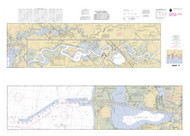 Calcasieu River and Lake 2005 - Old Map Nautical Chart AC Harbors 11347 - Louisiana