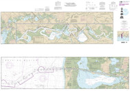 Calcasieu River and Lake 2013 - Old Map Nautical Chart AC Harbors 11347 - Louisiana
