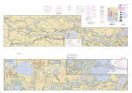Morgan City to Port Allen 2012 - Old Map Nautical Chart AC Harbors 11354 - Louisiana