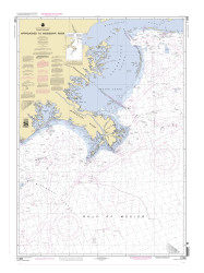 Approaches to Mississippi River 2002 - Old Map Nautical Chart AC Harbors 11366 - Louisiana