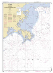Approaches to Mississippi River 2012 - Old Map Nautical Chart AC Harbors 11366 - Louisiana