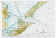 Galveston Bay Entrance 1985 - Old Map Nautical Chart AC Harbors 11324 - Texas